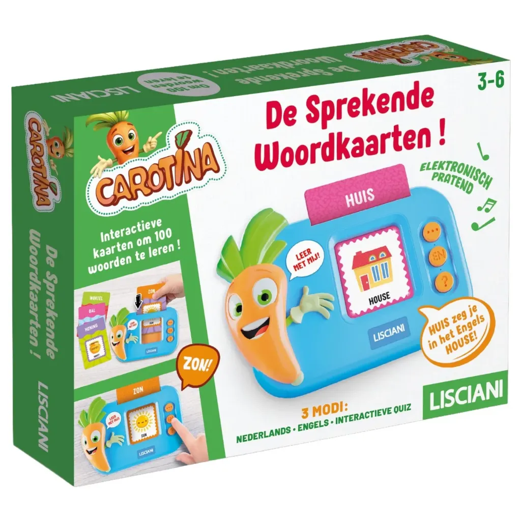 [54412122LIS] CAROTINA SPREKENDE WOORDKAARTEN - NL