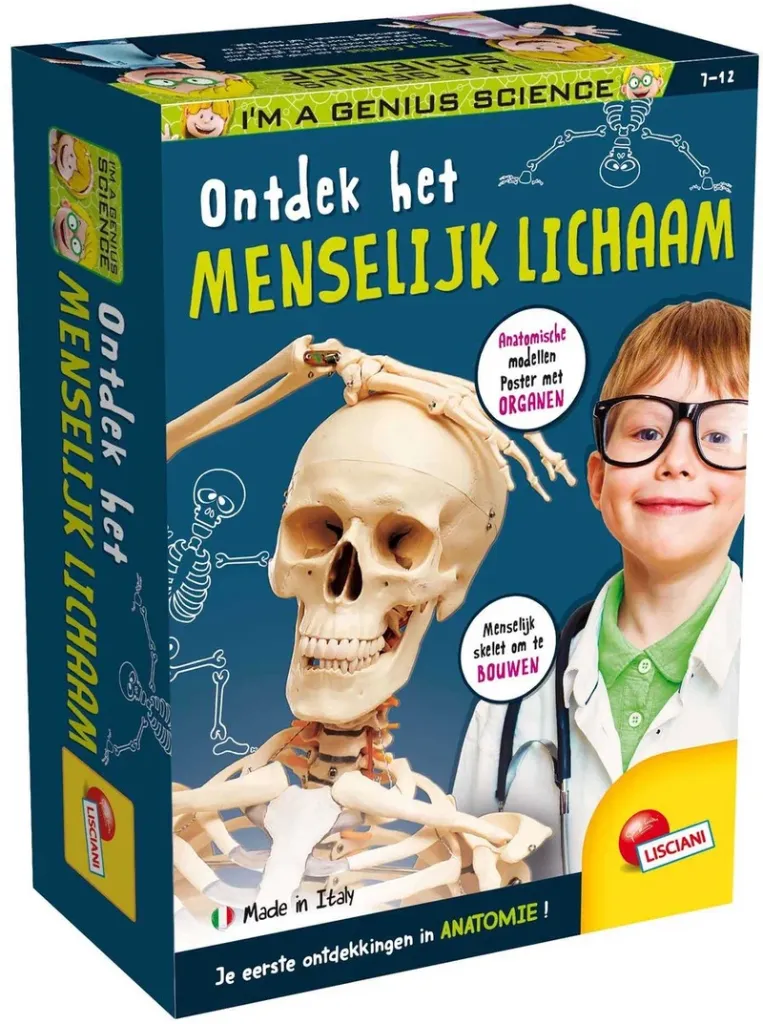 [54410701LIS] I'M A GENIUS POCKET SCIENCE -ONTDEK HET MENSELIJK LICHAAM -NL