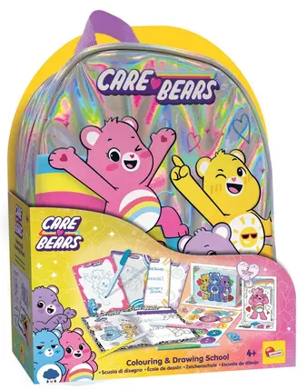 [54411749LIS] CARE BEARS ZAINETTO COLOURING AND DRAWING SCHOOL